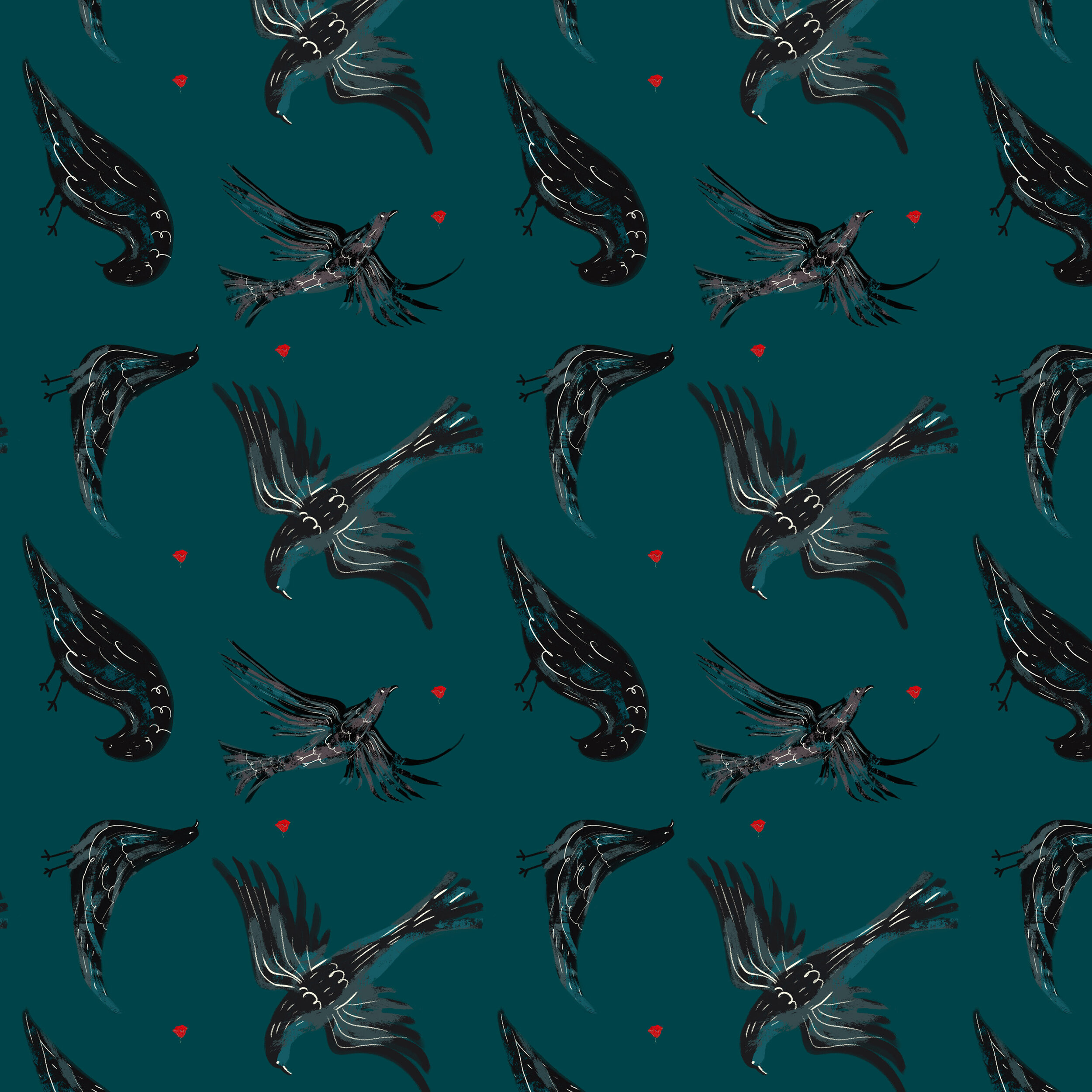 As the crow flies