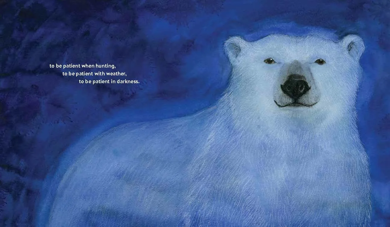 Interior spread from SEA BEAR: A JOURNEY FOR SURVIVAL