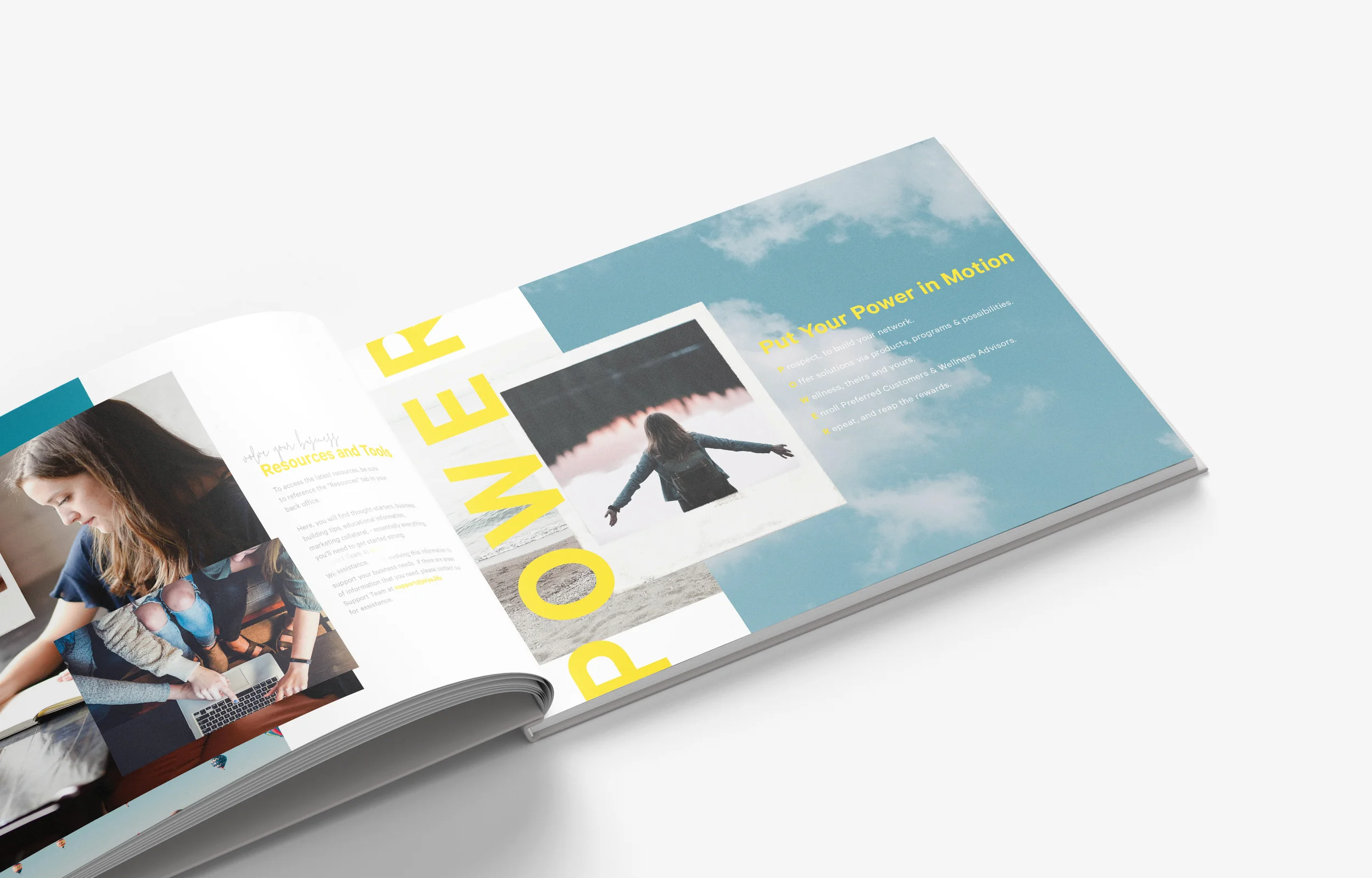 Just wrapped up a welcome book for Joiya, a Thriving New Company Offering Thoughtfully-Crafted Health And Wellness Products Enriched With CBD.
