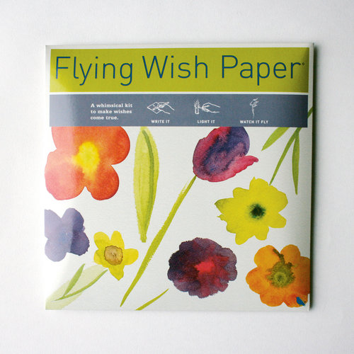HONEY LOVE - Flying Wish Paper - Write it., Light it, & Watch it Fly, Large  Kit, 7 x 7 