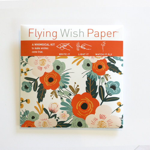 Flying Wish Paper Combo Pack, Angels + Scarlet Hearts (Mini) + Chakra  (Large), Write It, Light It and Watch It Fly (3 x Sets)