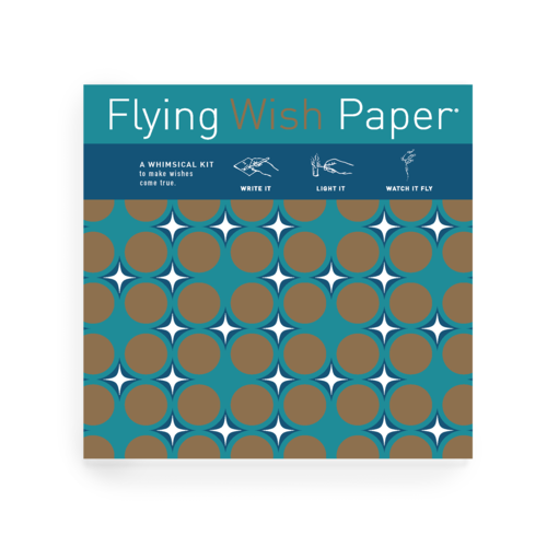 CHAKRA - Flying Wish Paper - Write it., Light it, & Watch it Fly, Large  Kit, 7 x 7