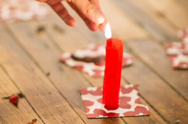 Flying Wish Paper: Write a wish, light it on fire, and watch it