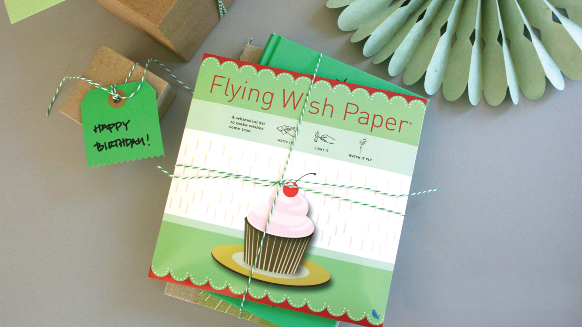 Flying Wish Paper - Red Velvet Card Large Kit - Karmic Inspirations