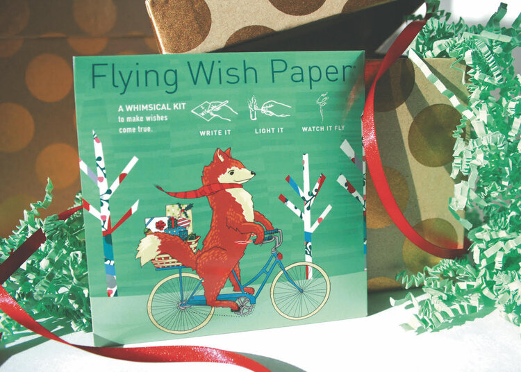 Christmas Birds Party Flying Wish Paper Kit – Allport Editions