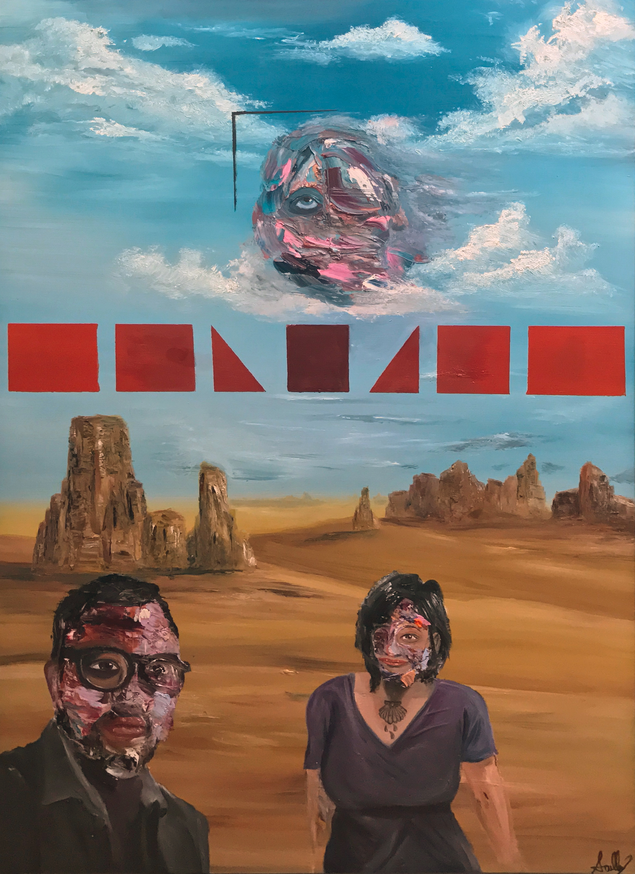 Deconstructed Couple.