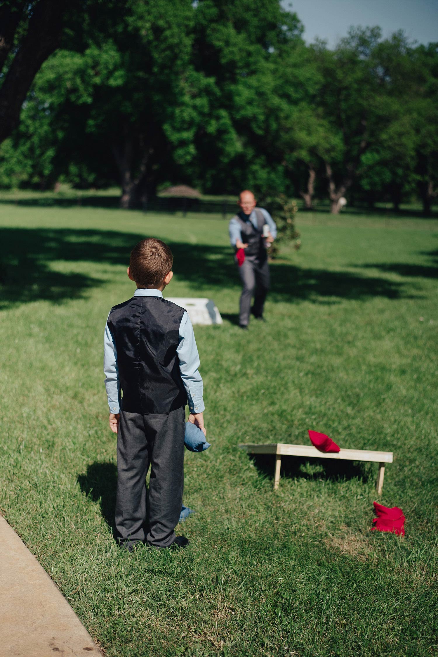 The Orchard Azle wedding yard games