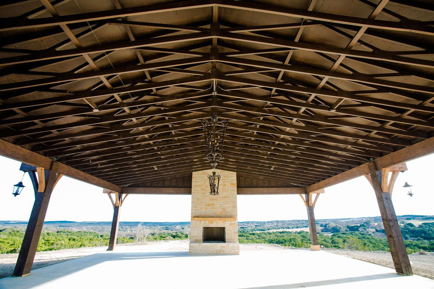 Dove Ridge Vineyard ceremony pavilion