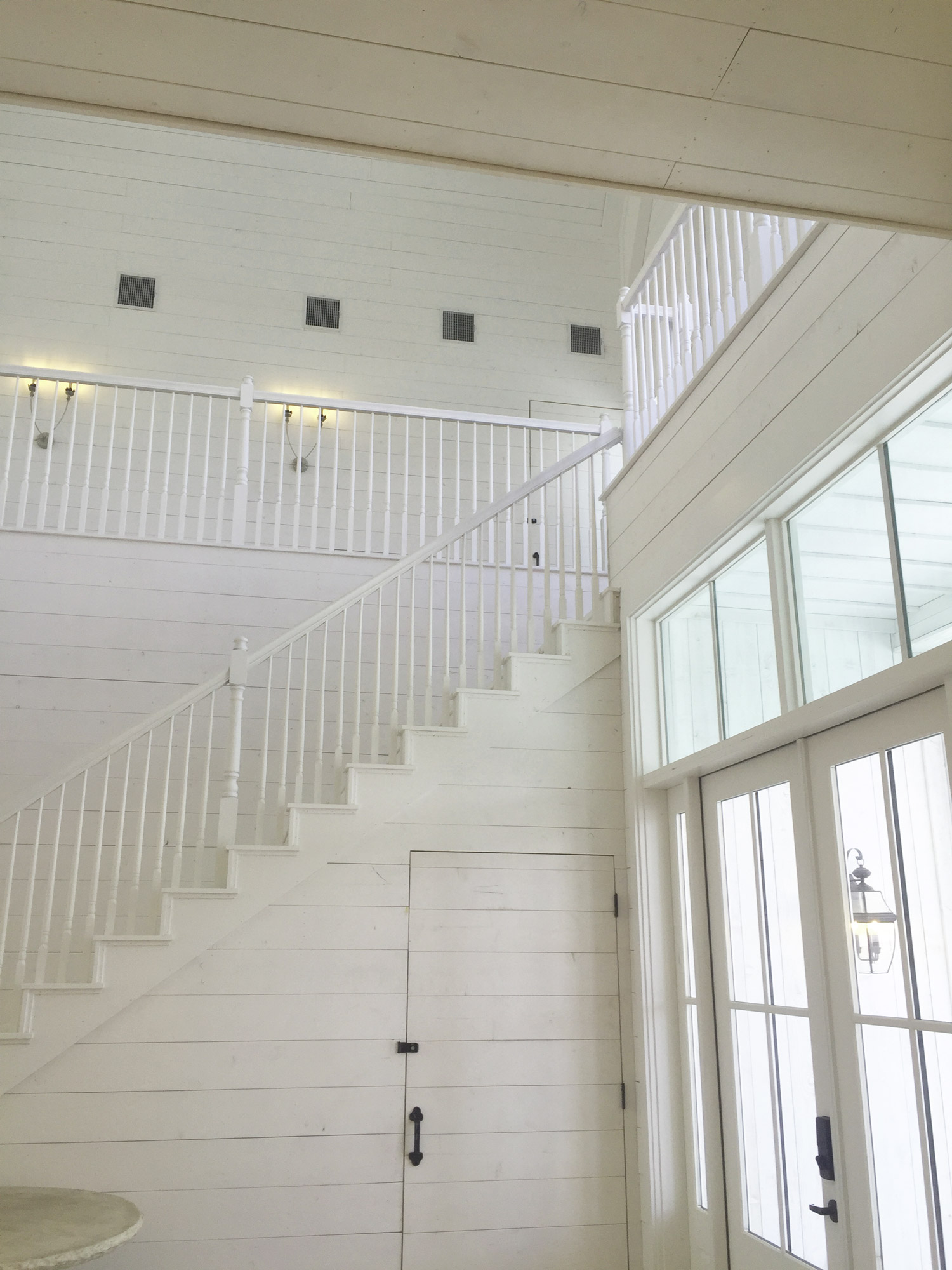 The Nest at Ruth Farms Staircase at the entryway