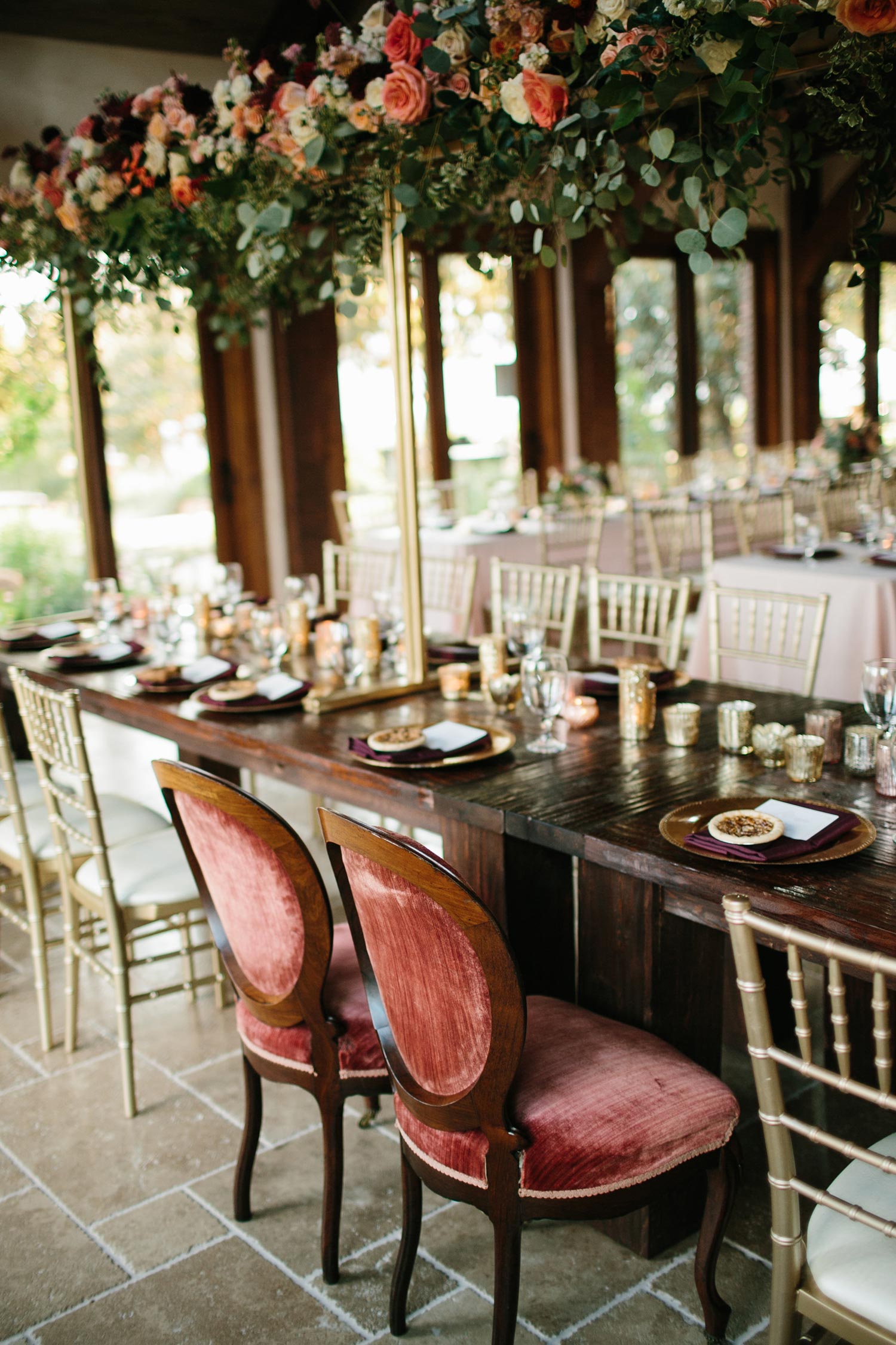 Bride and groom vintage red sweet heart chairs