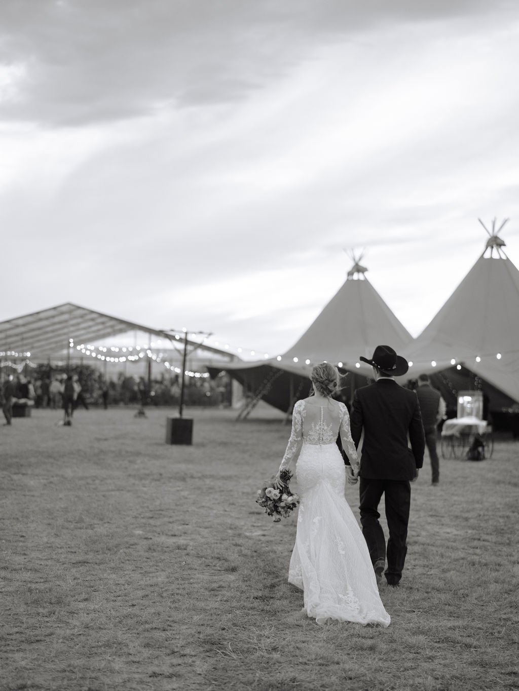 Tee pees at Ranch wedding by Texas wedding planner Shannon Rose Events
