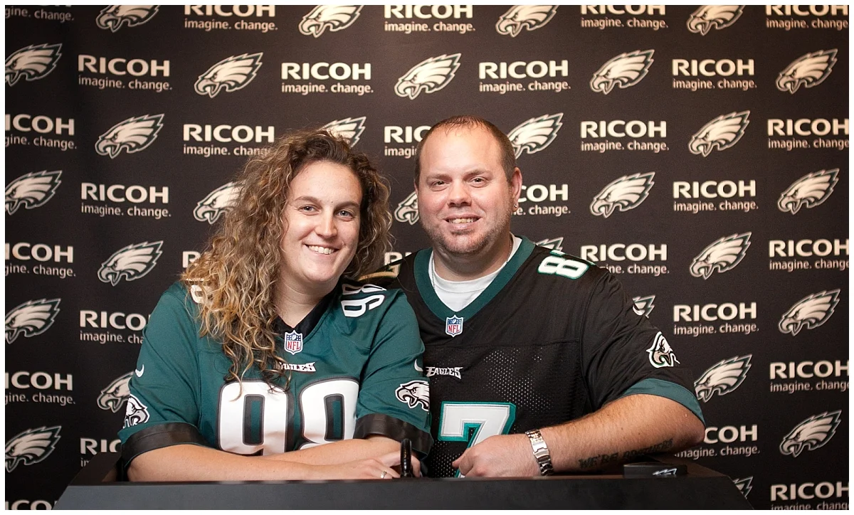 Eagles Engagement Session - Philadelphia Wedding Photographer