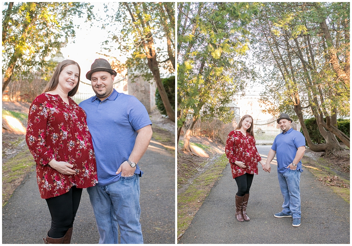 Maternity Session at Smithville Mansion - South Jersey Maternity Photographer