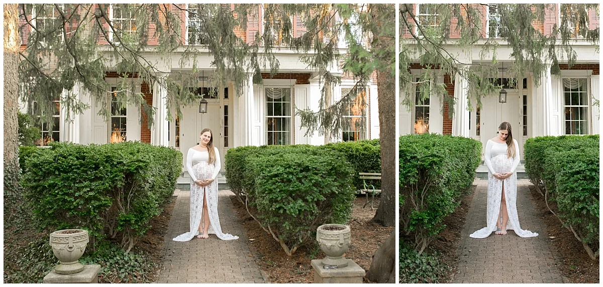 Maternity Session at Smithville Mansion - South Jersey Maternity Photographer