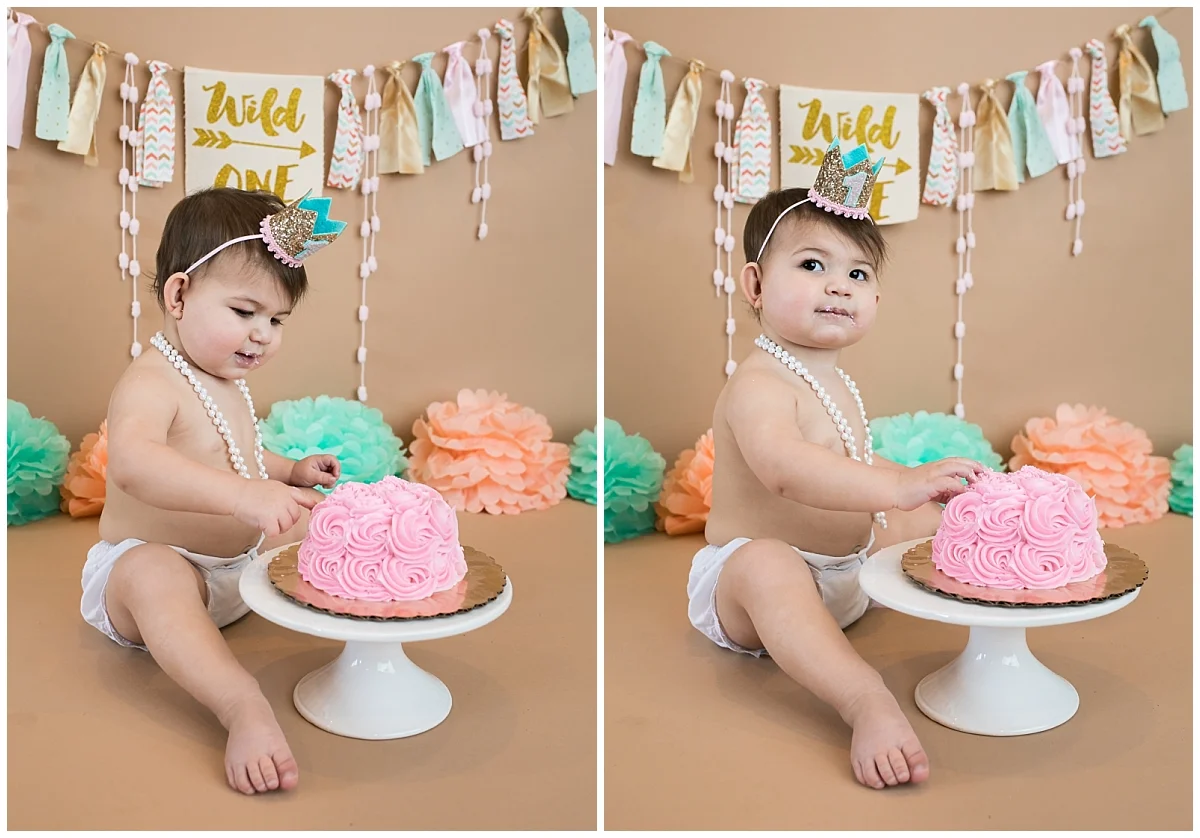 South Jersey Cake Smash Photographer, Medford Child photographer