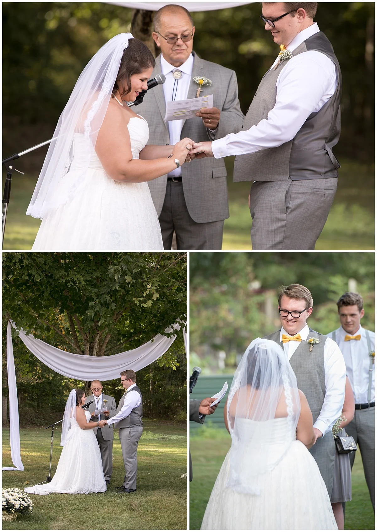 Backyard bee themed wedding, South Jersey Wedding Photographer