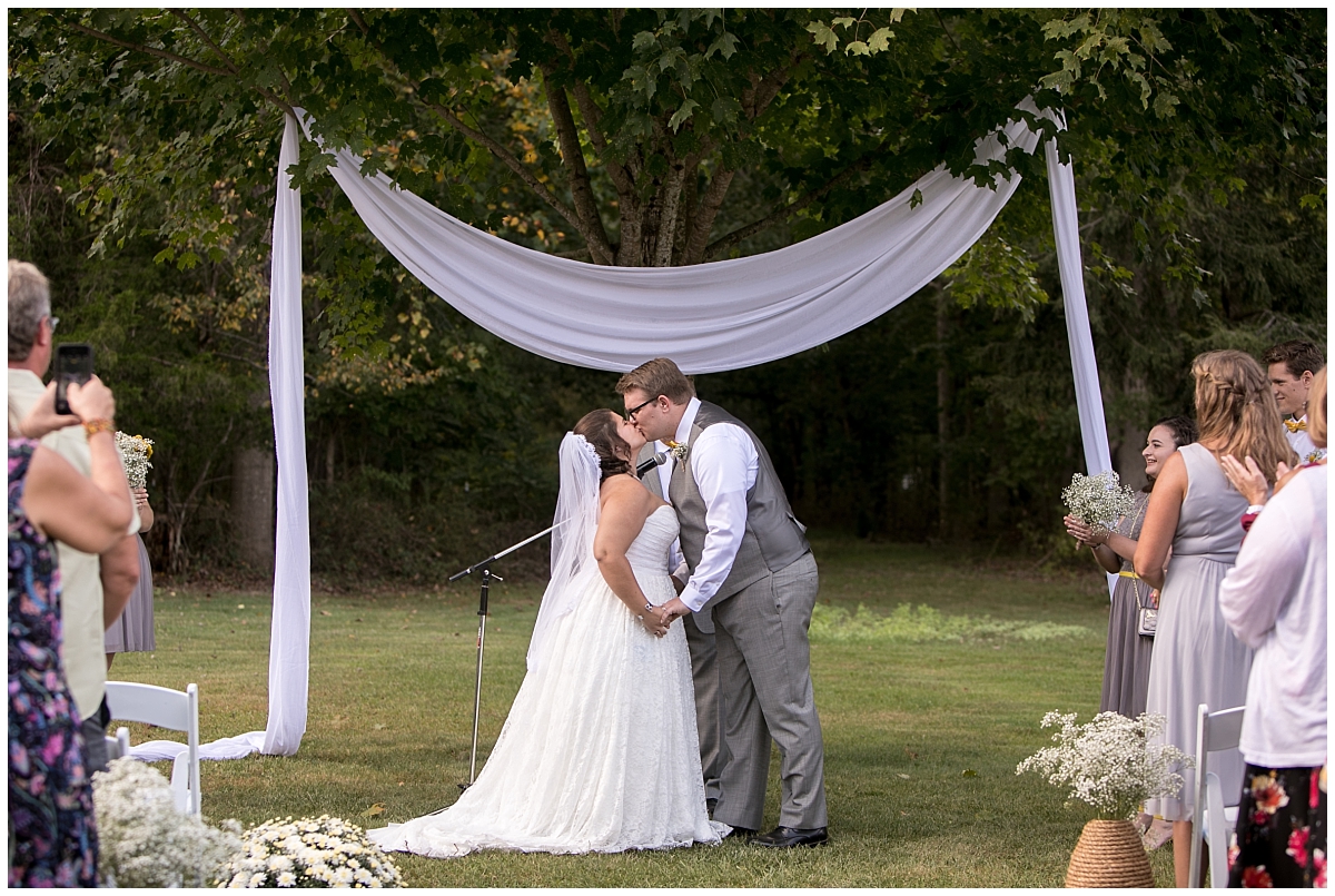 Backyard bee themed wedding, South Jersey Wedding Photographer