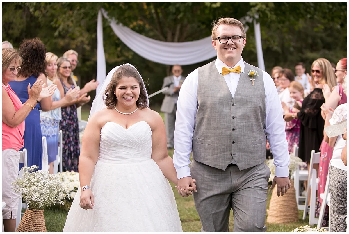 Backyard bee themed wedding, South Jersey Wedding Photographer