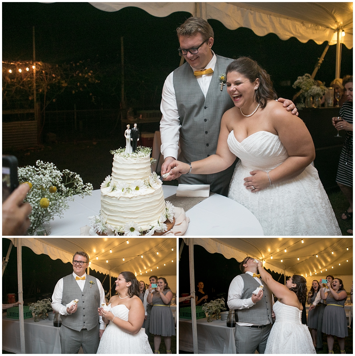 Backyard bee themed wedding, South Jersey Wedding Photographer