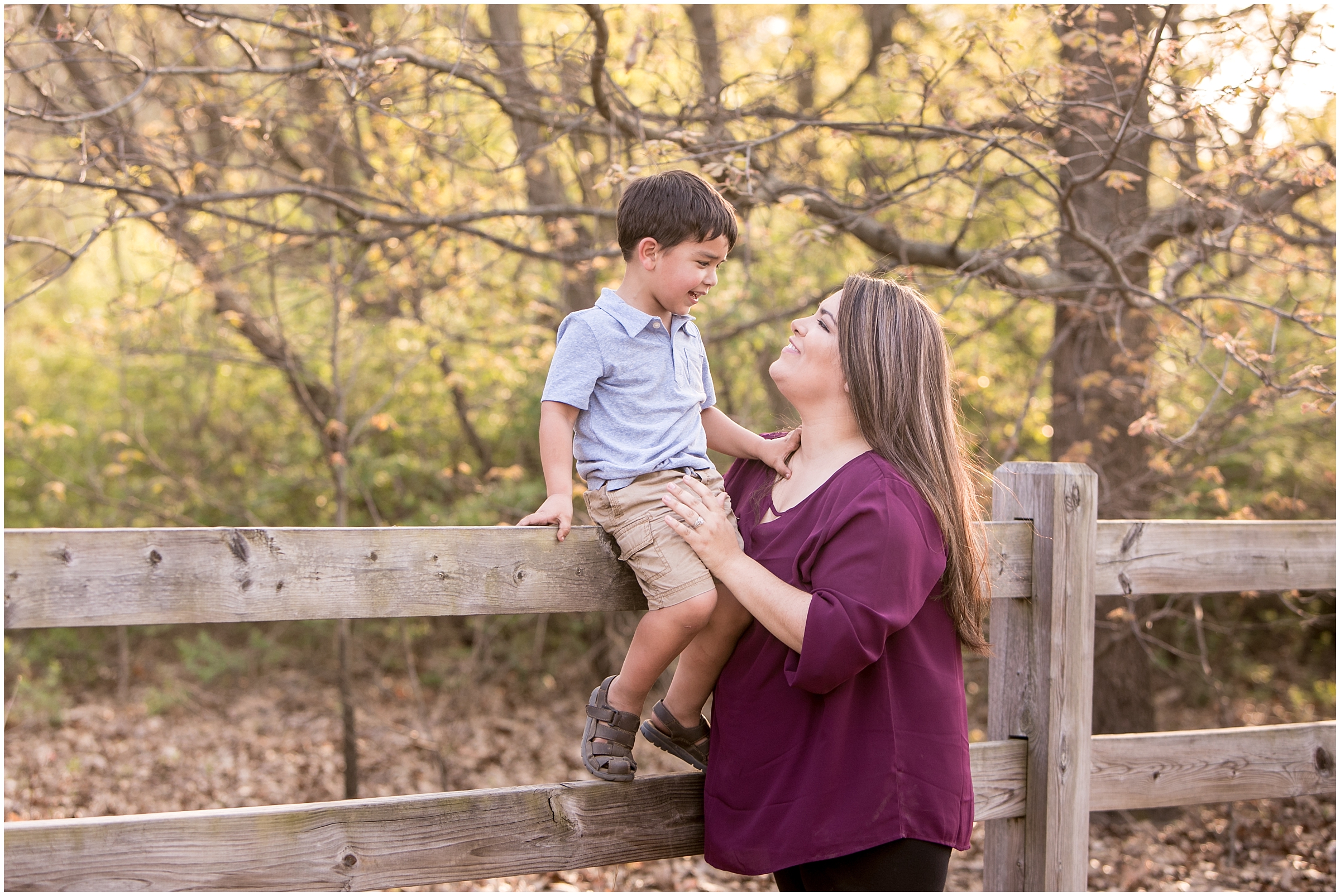 South Jersey Family Photographer - Boundary Creek Family Session