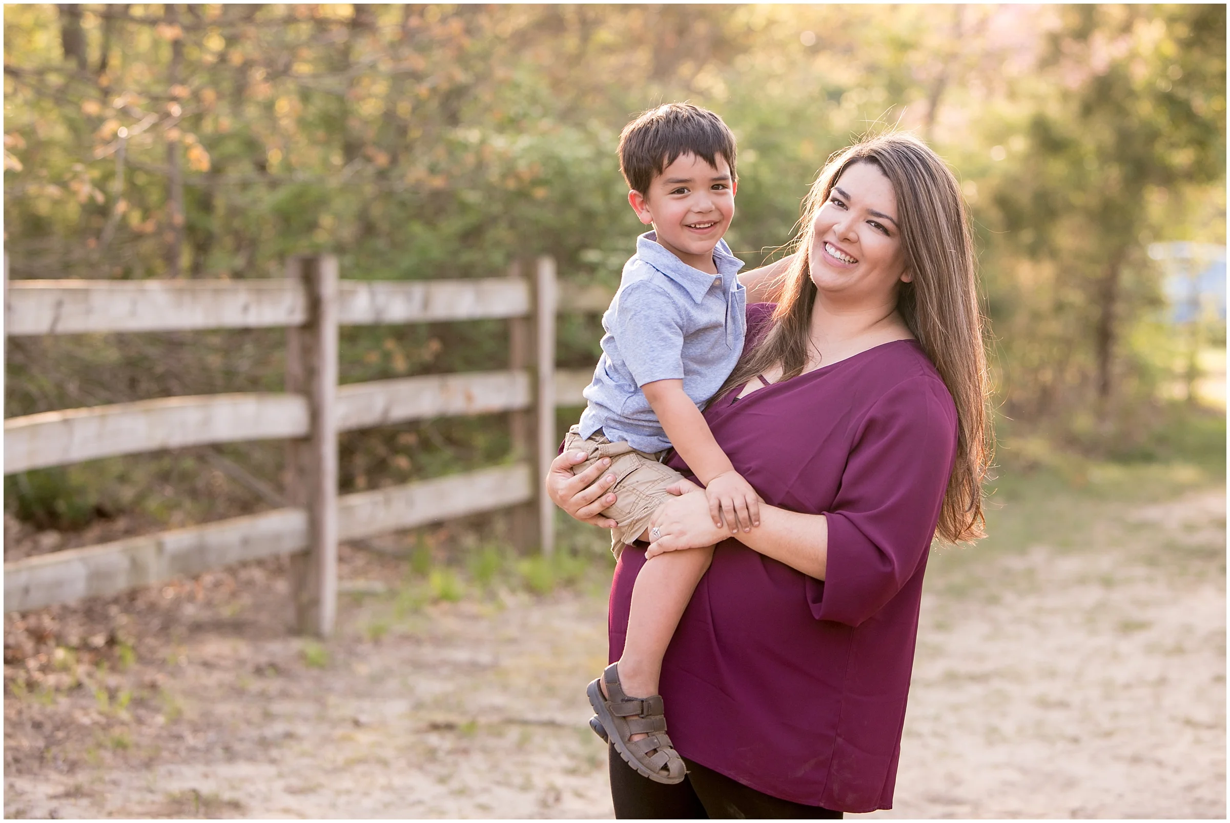South Jersey Family Photographer - Boundary Creek Family Session
