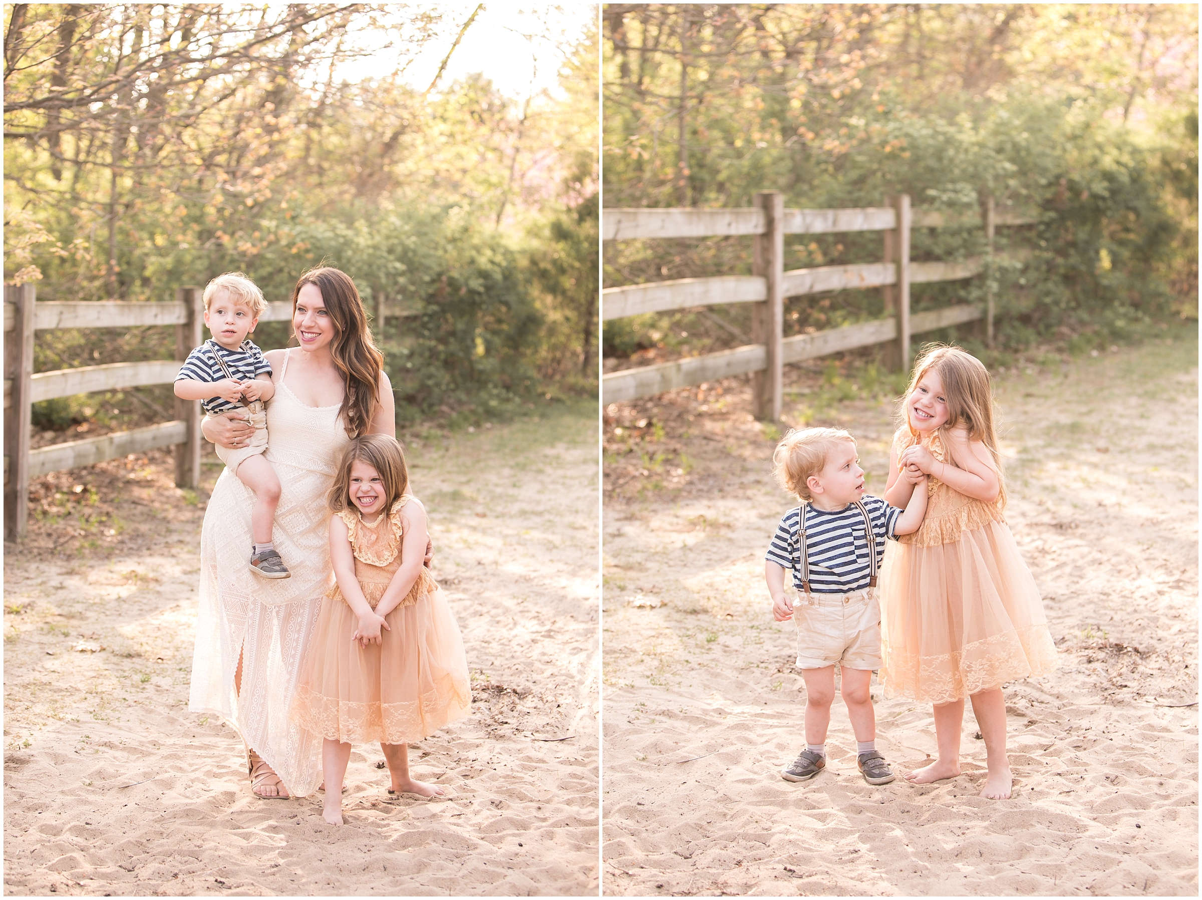 South Jersey Family Photographer - Boundary Creek Family Session