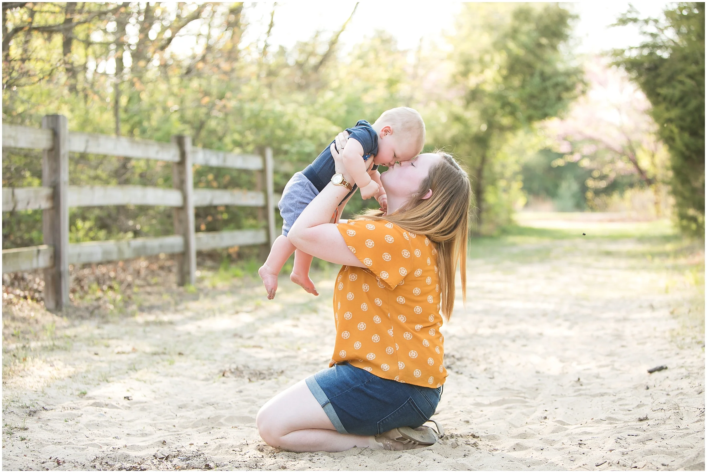 South Jersey Family Photographer - Boundary Creek Family Session