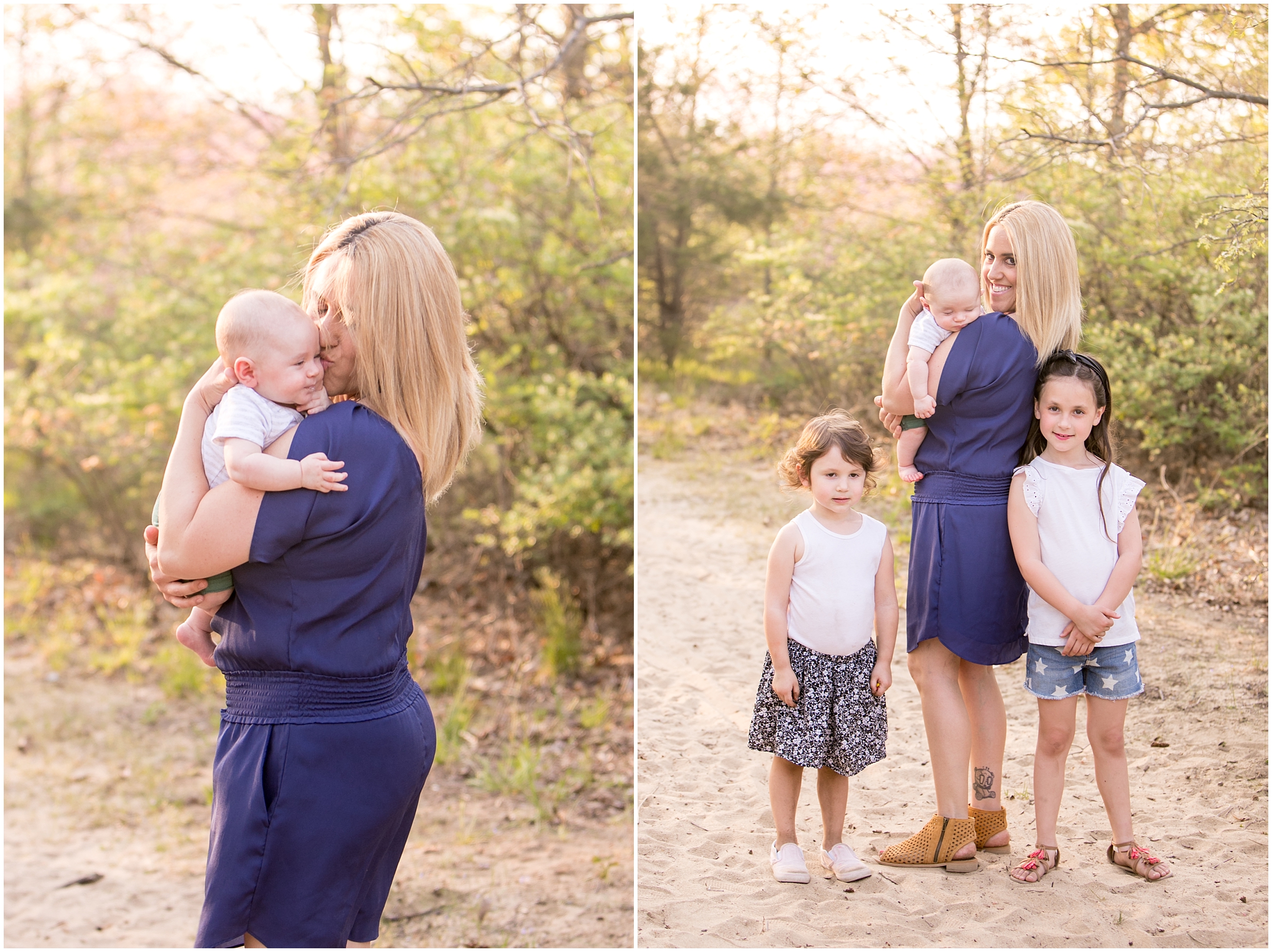 South Jersey Family Photographer - Boundary Creek Family Session