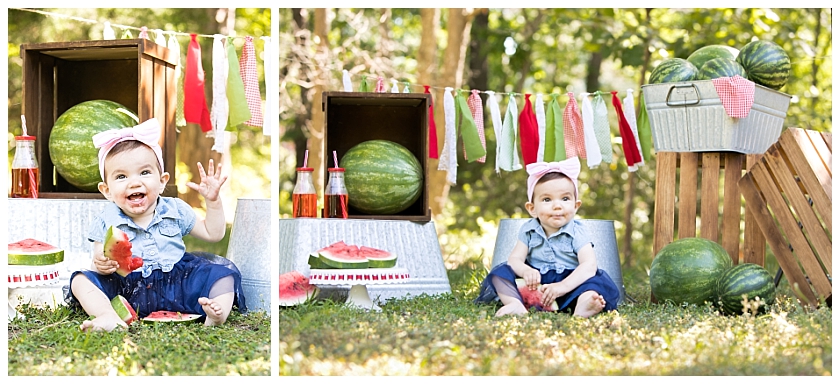 South Jersey Children's Family Photographer - South Jersey Watermelon Mini Session