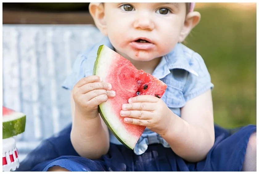 South Jersey Children's Family Photographer - South Jersey Watermelon Mini Session