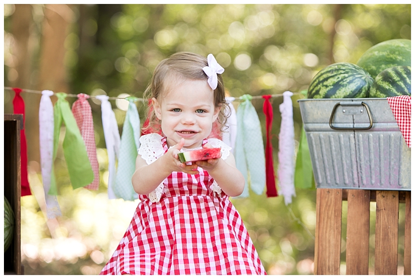 South Jersey Children's Family Photographer - South Jersey Watermelon Mini Session