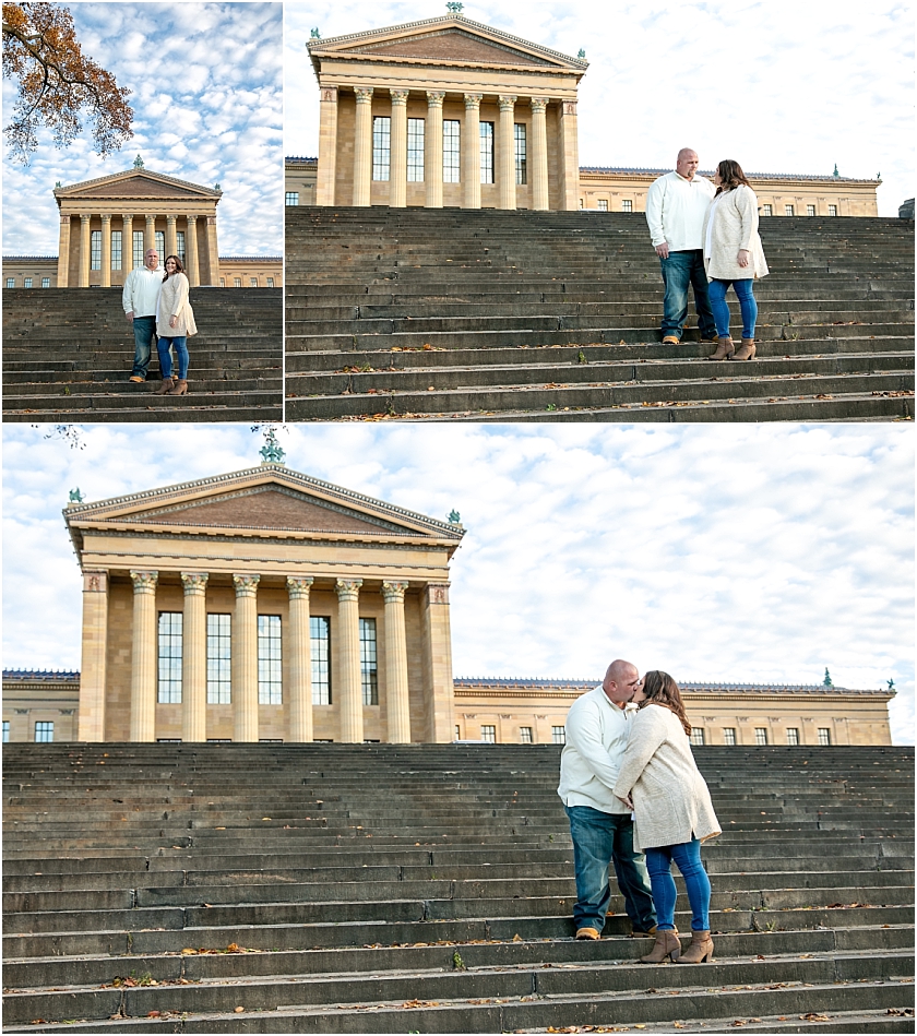 Philadelphia Art Museum Engagement Session - Philadelphia Wedding Photographer