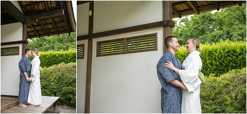 Shofuso Japanese House and Garden Philadelphia Engagement Session