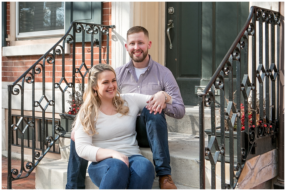 Society Hill Engagement Session, Philadelphia wedding Photographer