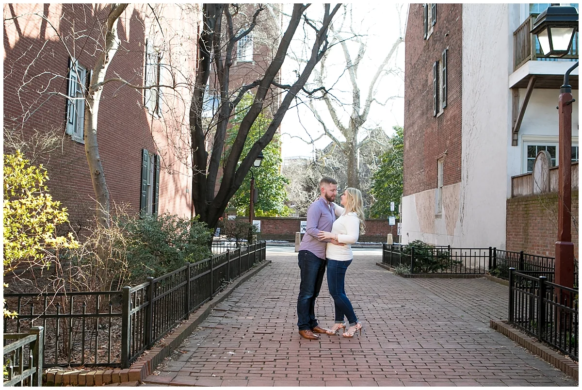 Society Hill Engagement Session, Philadelphia wedding Photographer