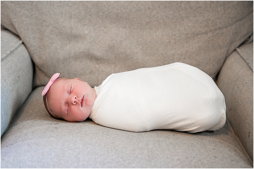 Lifestyle Newborn Session - South Jersey Newborn Photographer