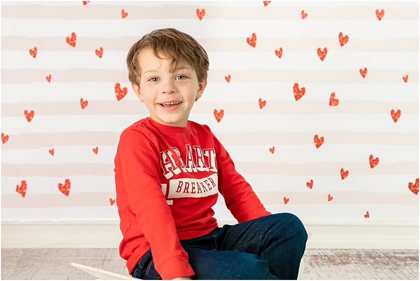 Valentine's Day Children Session - South Jersey Children's Photographer