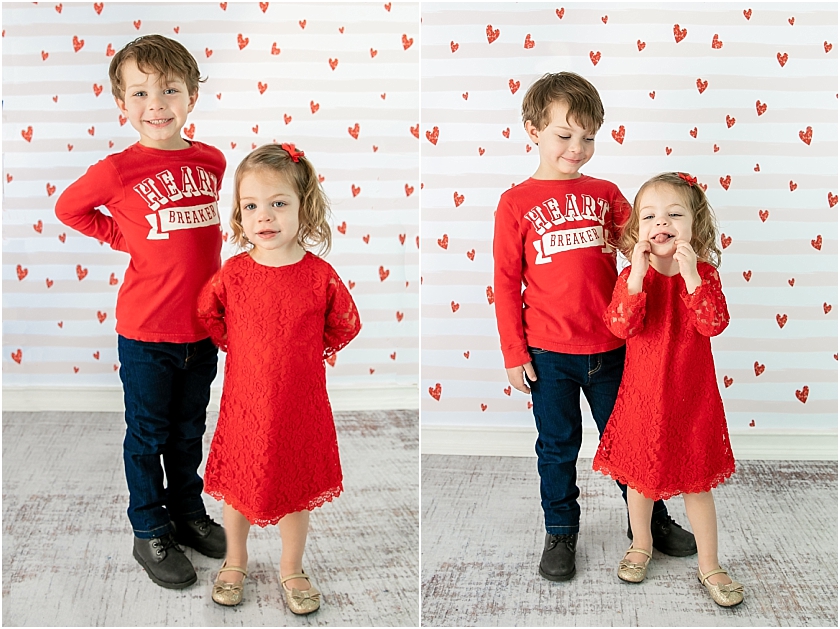 Valentine's Day Children Session - South Jersey Children's Photographer