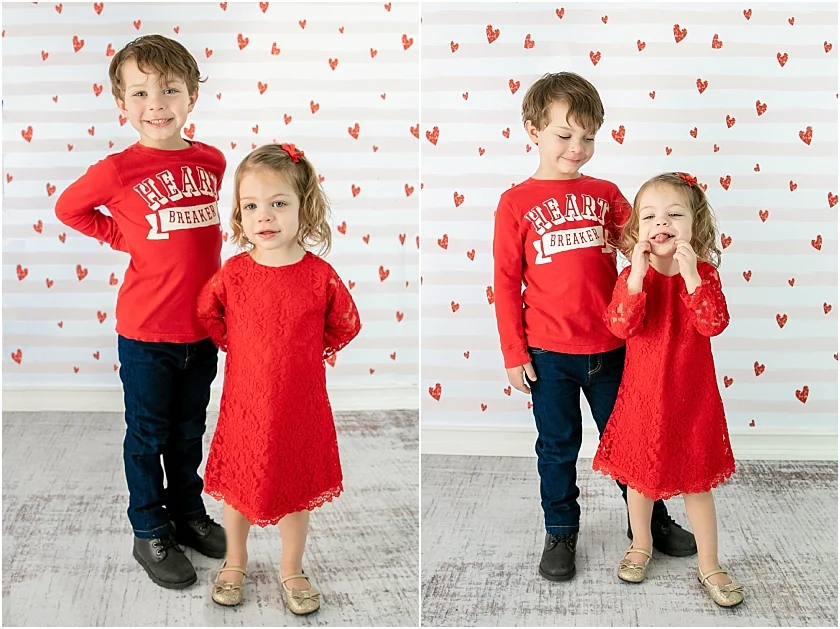 Valentine's Day Children Session - South Jersey Children's Photographer