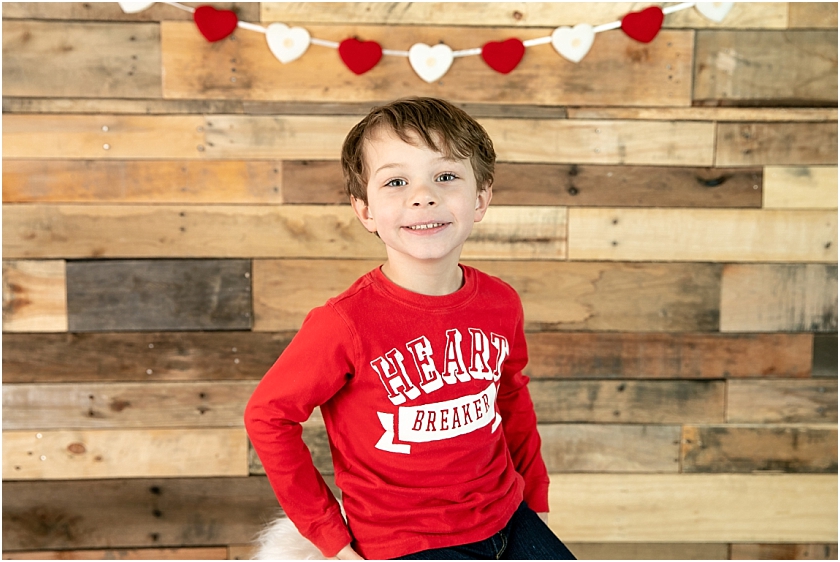 Valentine's Day Children Session - South Jersey Children's Photographer