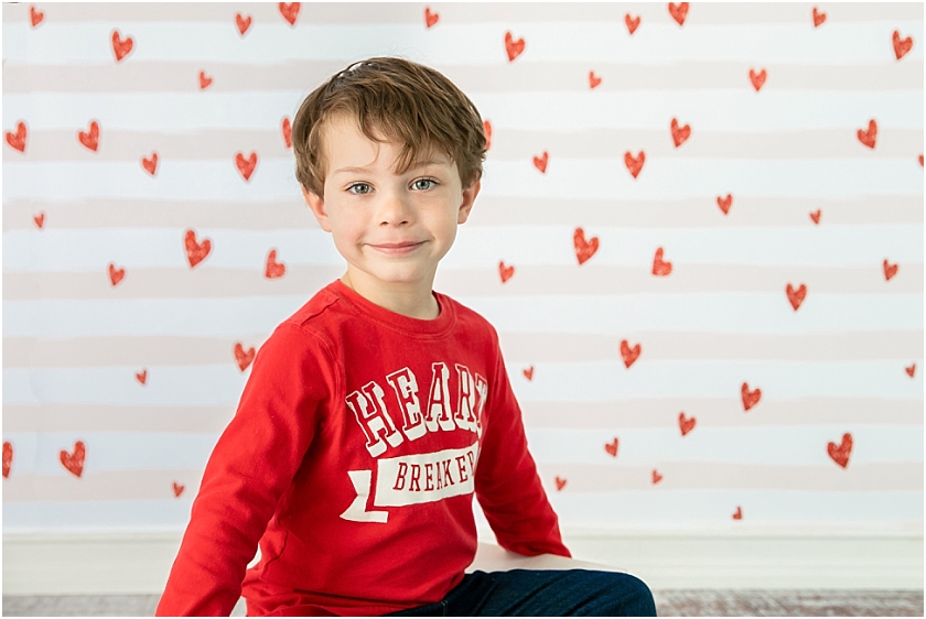 Valentine's Day Children Session - South Jersey Children's Photographer