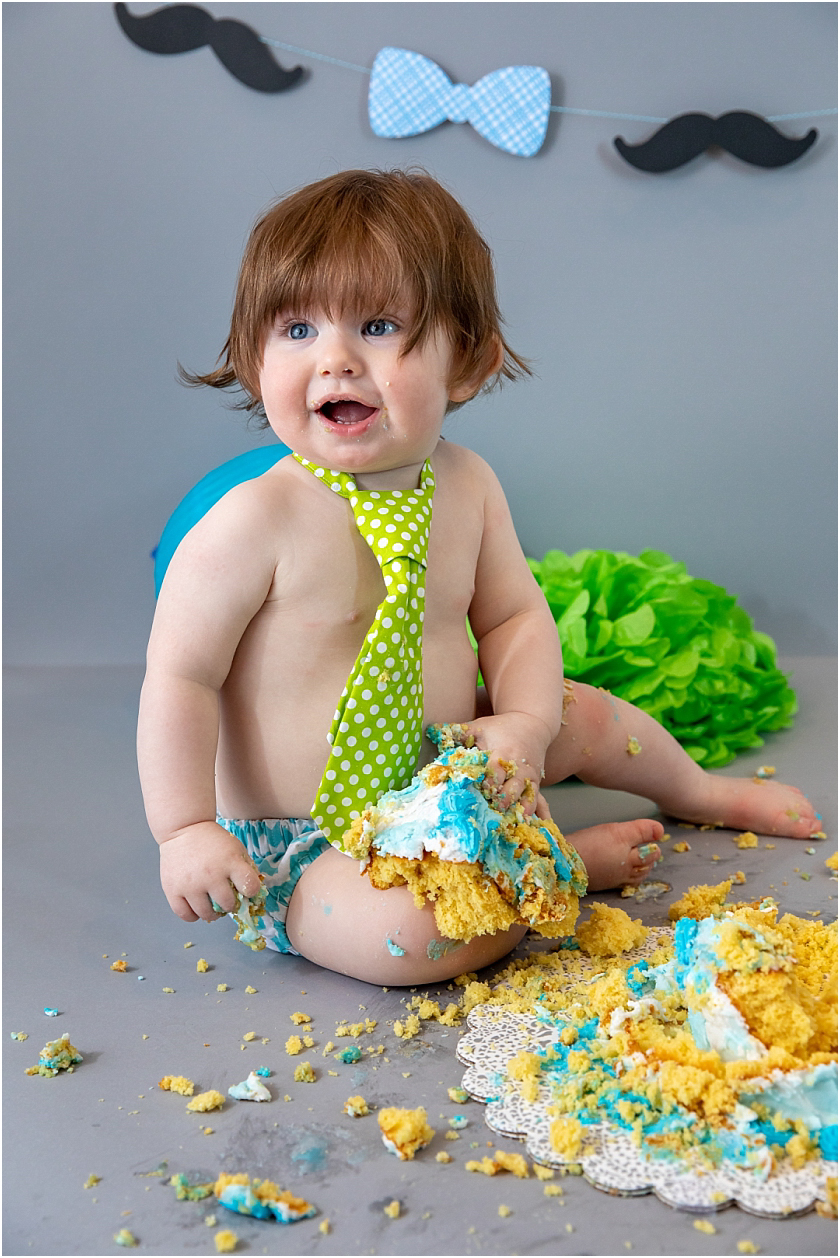 Little Man 1st Birthday and Cake Smash_South Jersey Children Photographer 25