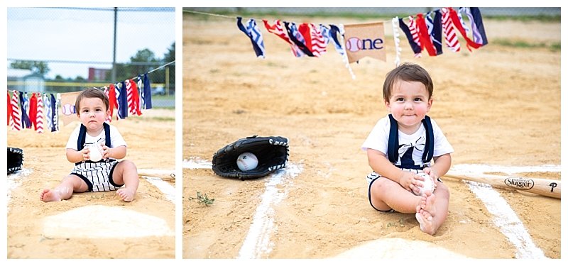 South Jersey Family Photographer - Baseball cake smash session_0009.jpg