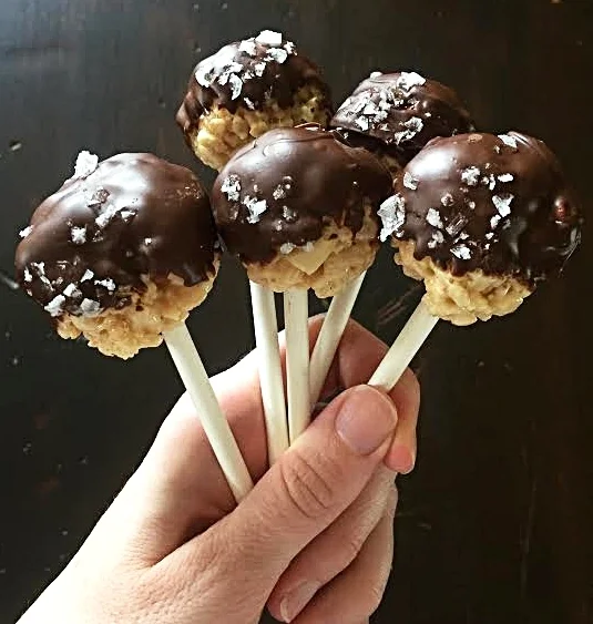 Crunchy Chocolate Peanut Butter Pops 