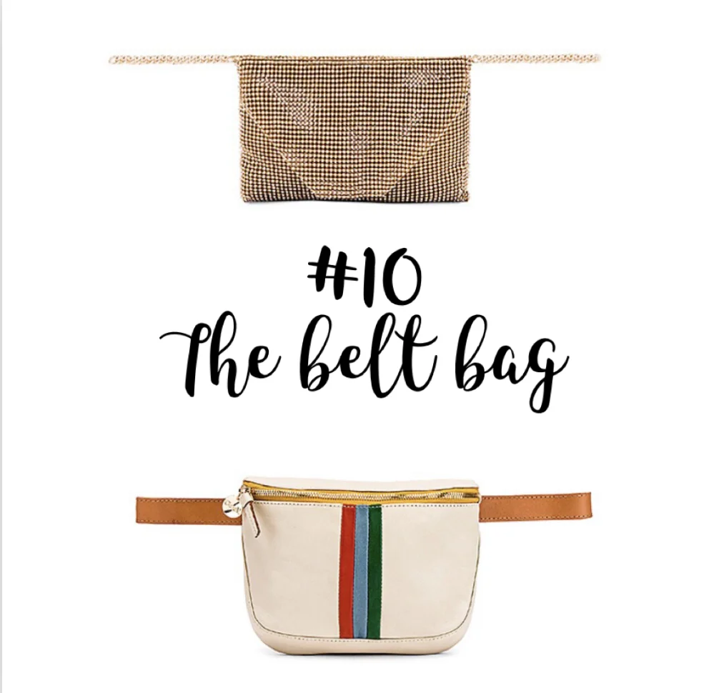 Summer Trend #10: The Belt Bag