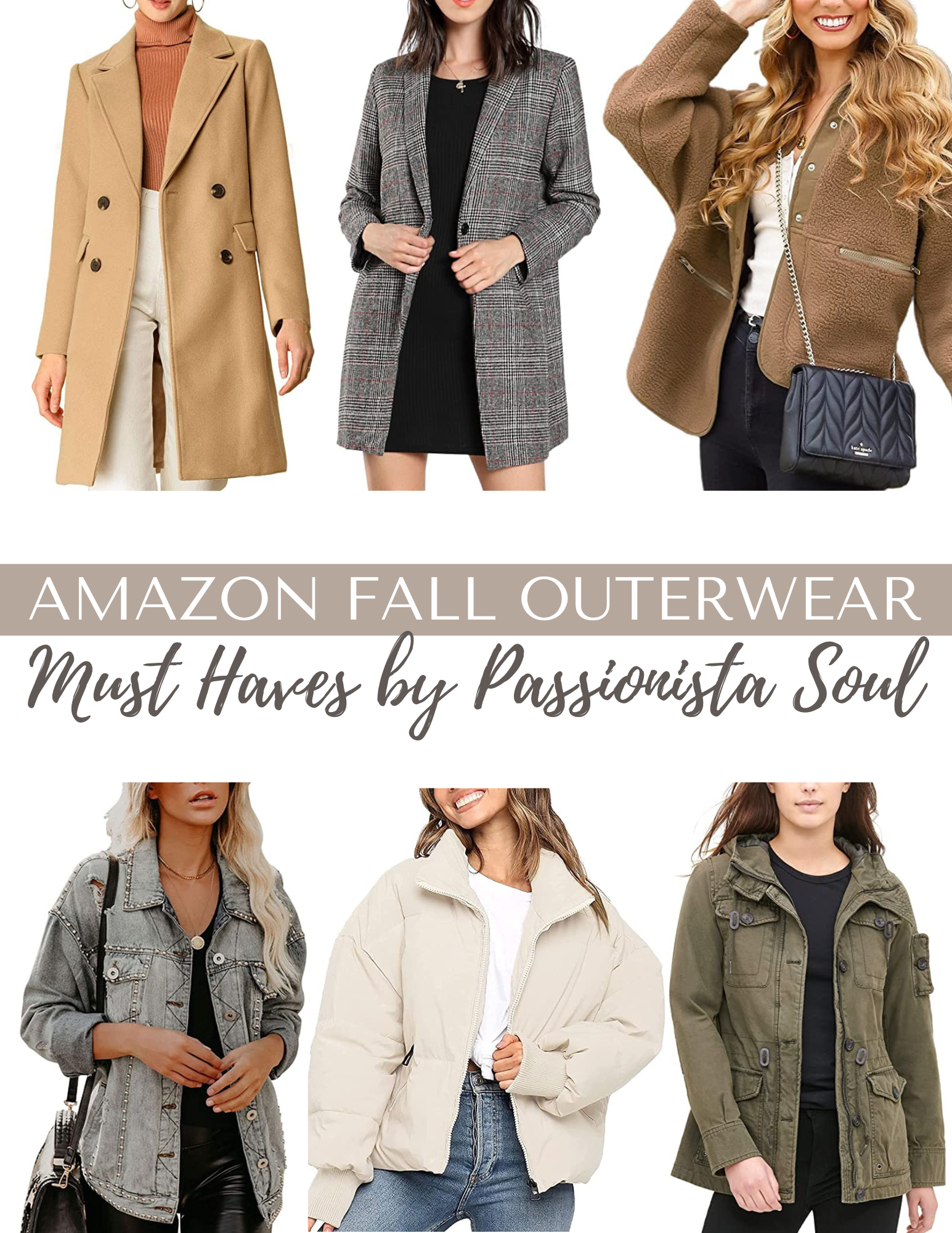 6 Fall Outerwear Pieces From Amazon You'll Want in Your Wardrobe