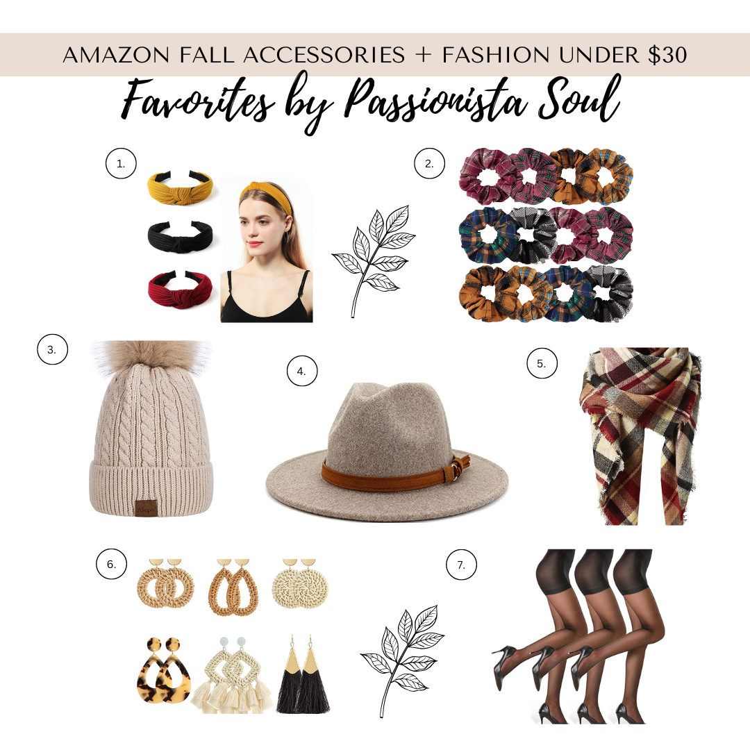 My Favorite Amazon Fall Accessories UNDER $30
