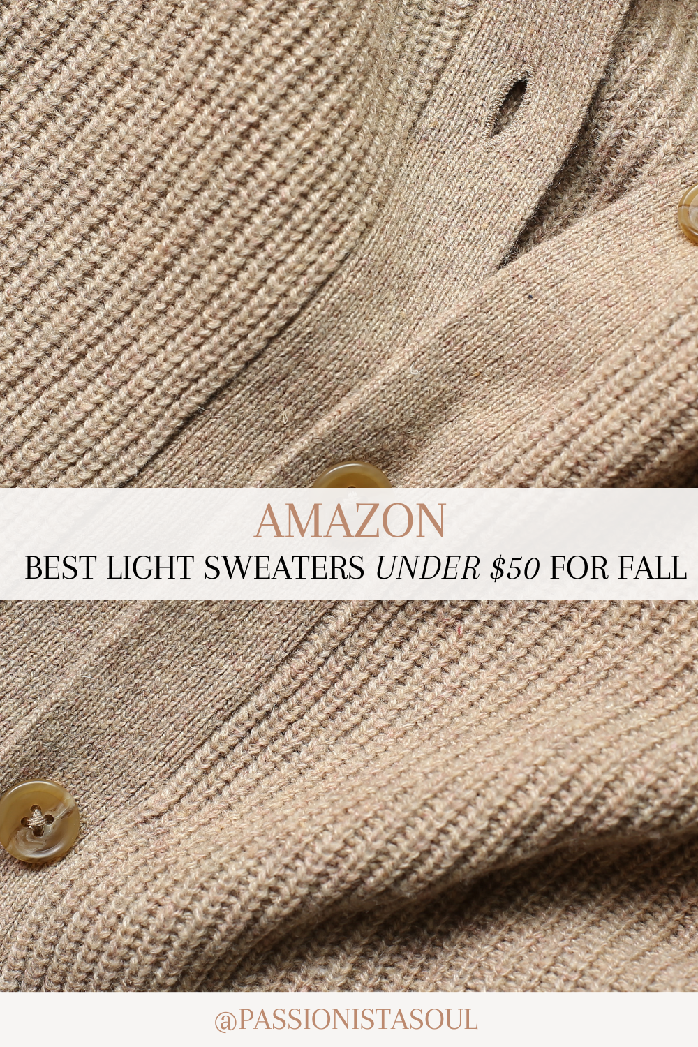 The Best Light Sweaters Under $50 for the Fall Season