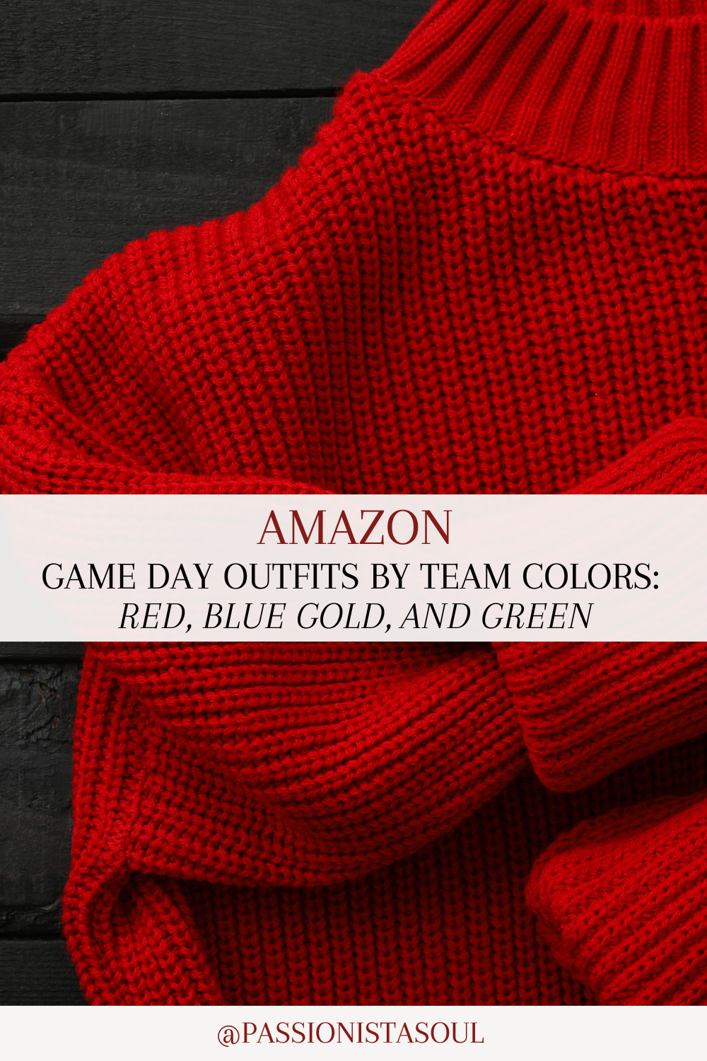 Game Day Outfits by Team Colors: Blue, Red, Gold, and Green
