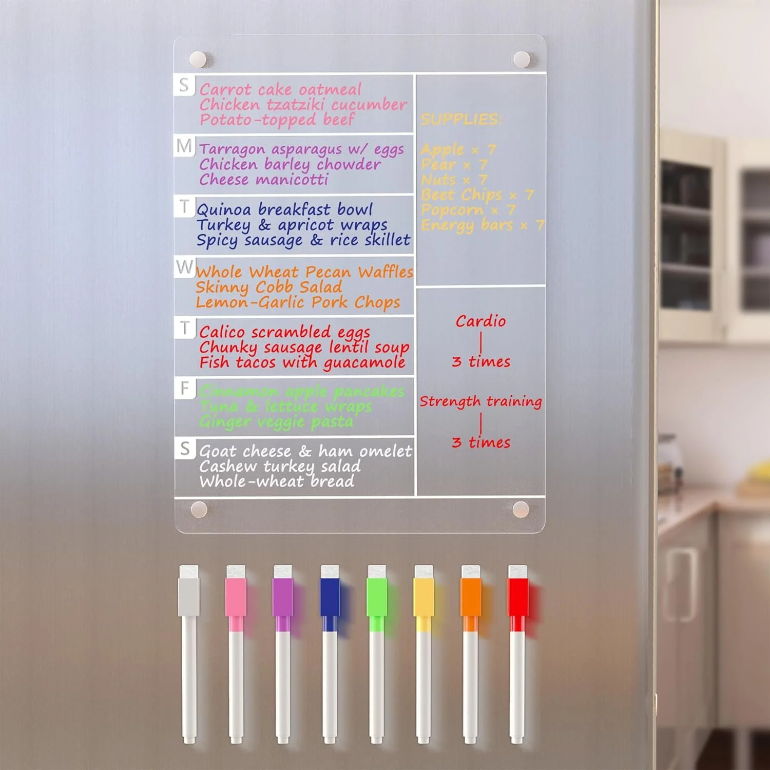 Board for Kitchen Fridge